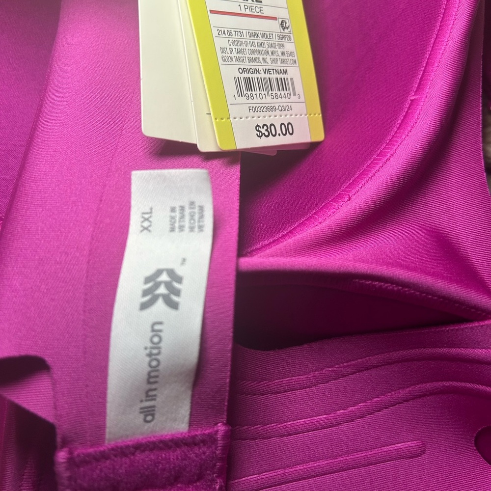 All in Motion Vibrant Pink Sports Bra - Picture 5 of 5